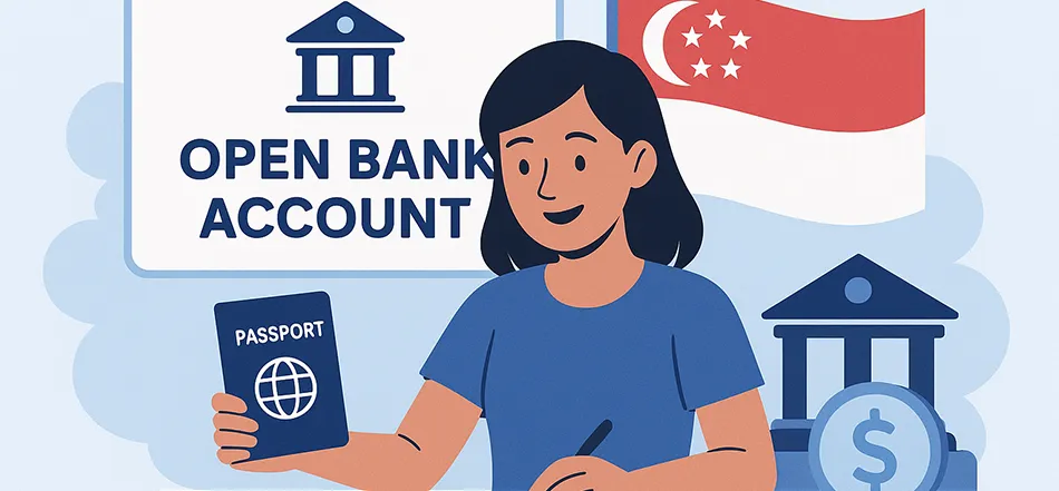 how to open bank account in singapore for foreigner