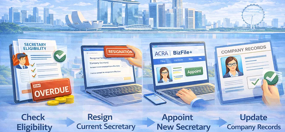 How to Change Company Secretary in Singapore