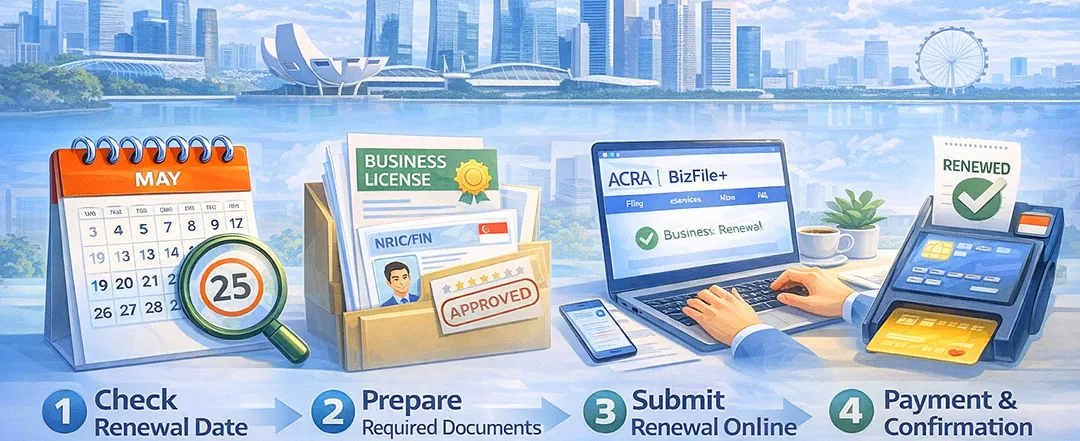How to Renew Business Registration in Singapore